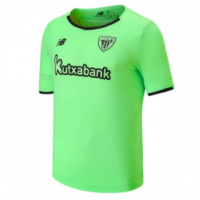 Jalkapallo Pelipaidat Athletic Bilbao Vieraspaita 2021-2022 Lyhythihainen